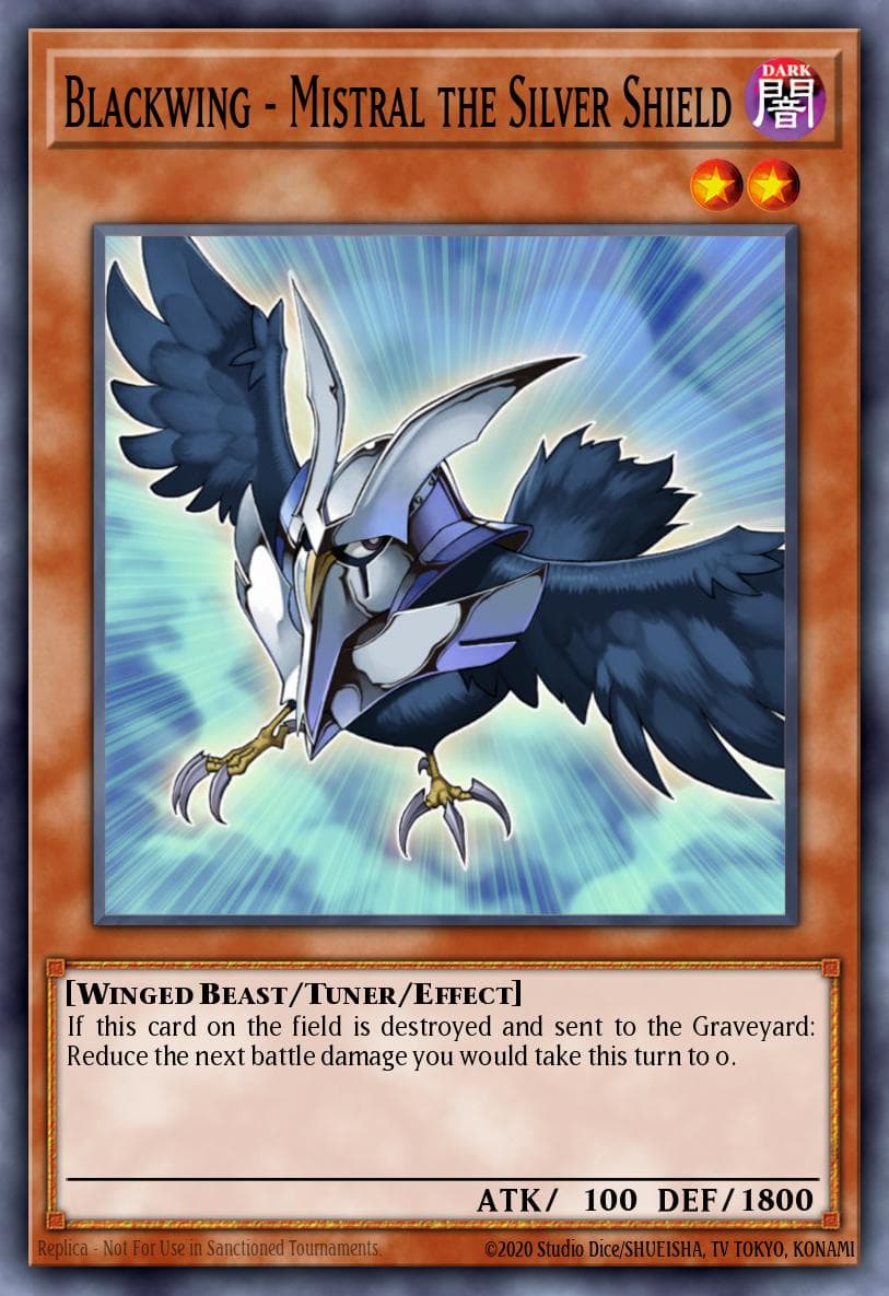 Blackwing - Mistral the Silver Shield #DP11-EN006