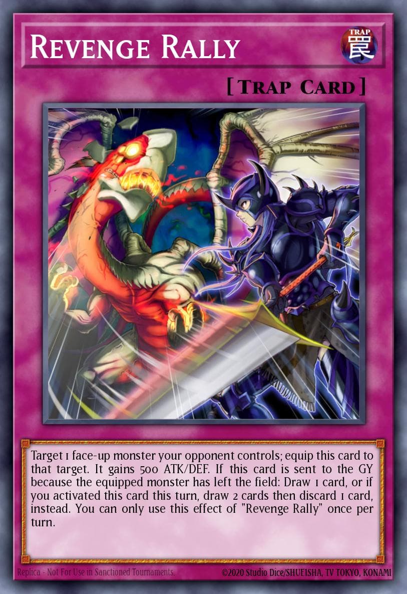 Revenge Rally 2020 Yu-Gi-Oh! Rise of the Duelist 1st Edition