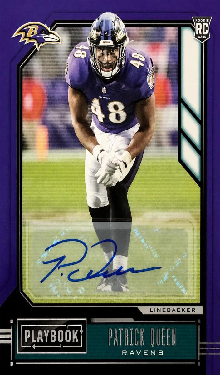 Patrick Queen 2020 panini Panini Playbook
