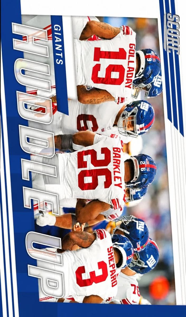 New York Giants trading card