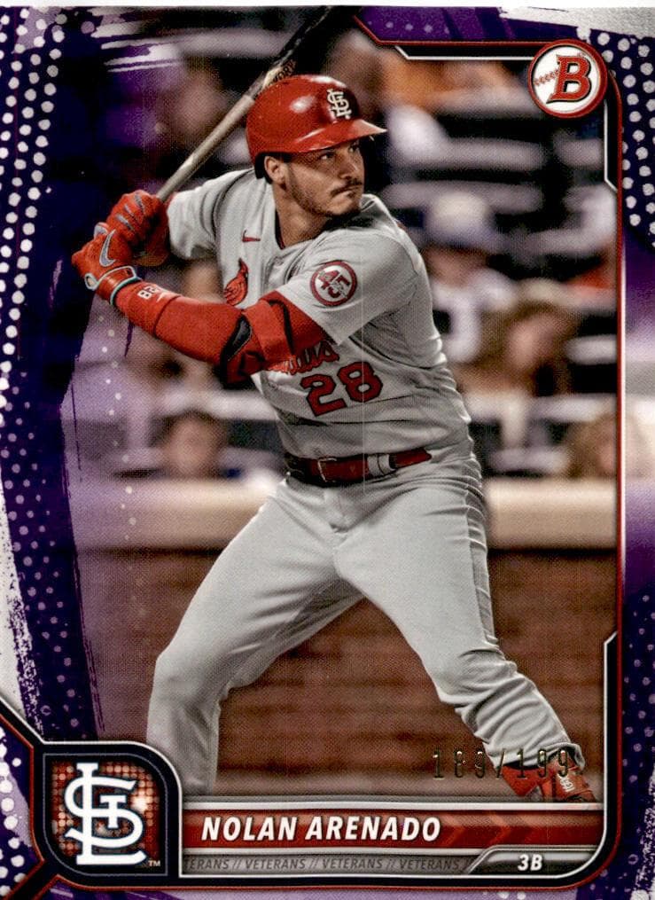 Nolan Arenado 2022 bowman Bowman