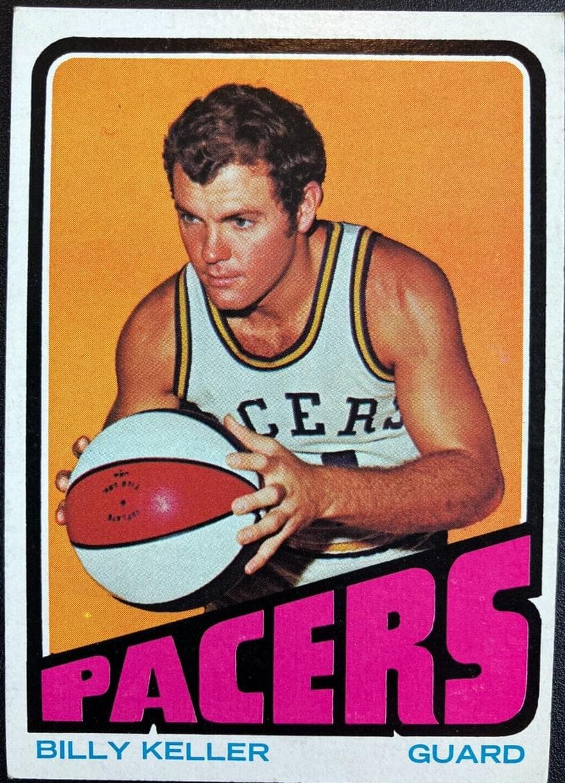Billy Keller 1972 topps Topps