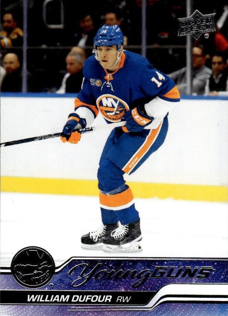 William Dufour trading card