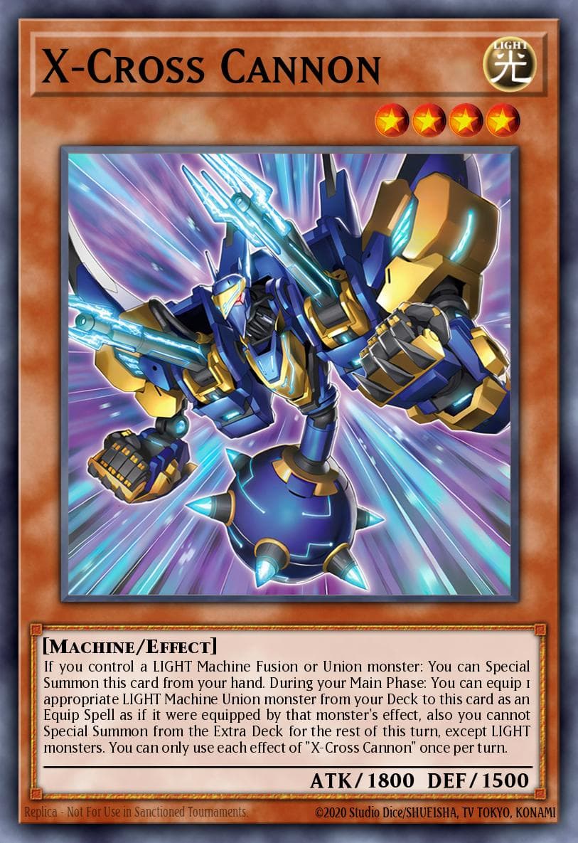 X-Cross Cannon 2025 Yu-Gi-Oh! Maze of the Master