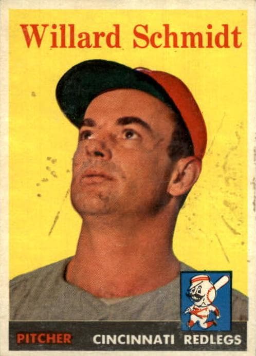 Willard Schmidt 1958 topps Topps