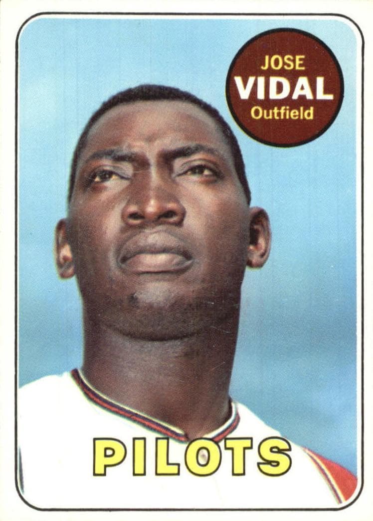Jose Vidal 1969 topps Topps