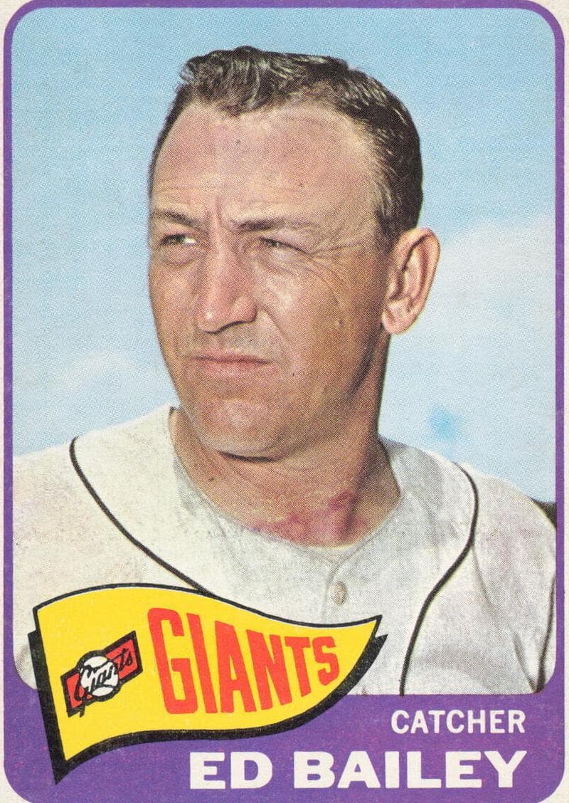 Ed Bailey 1965 topps Topps