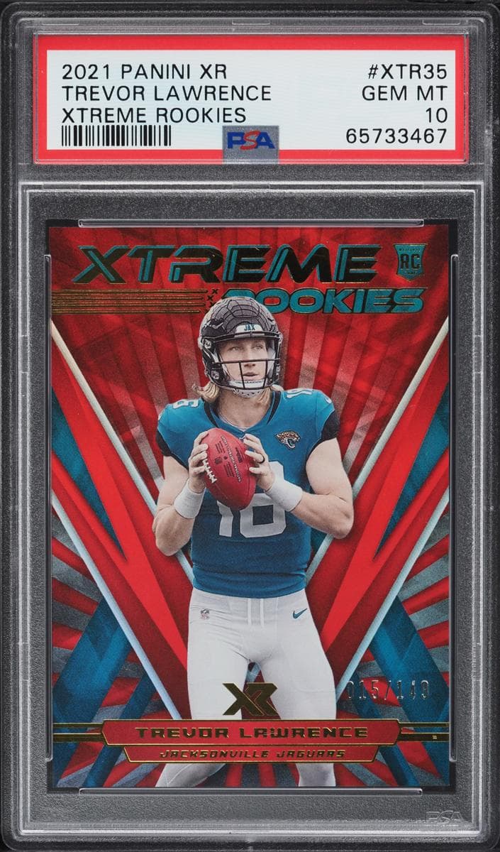 Trevor Lawrence 2021 panini
