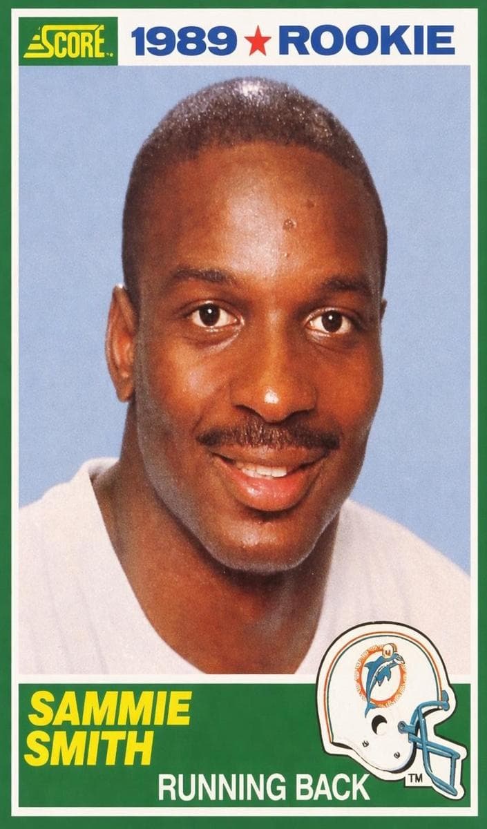 Sammie Smith 1989 panini Score