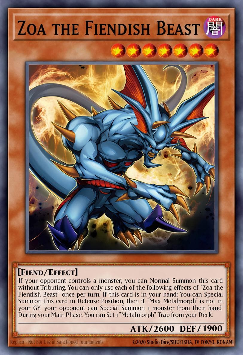 Zoa the Fiendish Beast #ROTA-JP007
