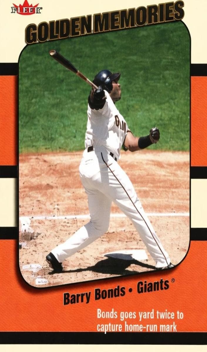 Barry Bonds 2002 fleer