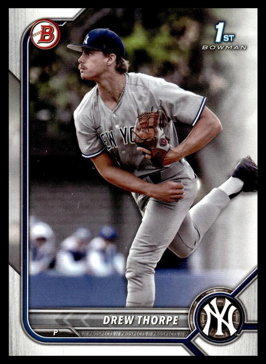 Drew Thorpe 2022 bowman Bowman Draft