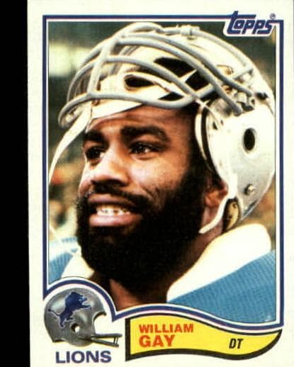 William Gay 1982 topps Topps
