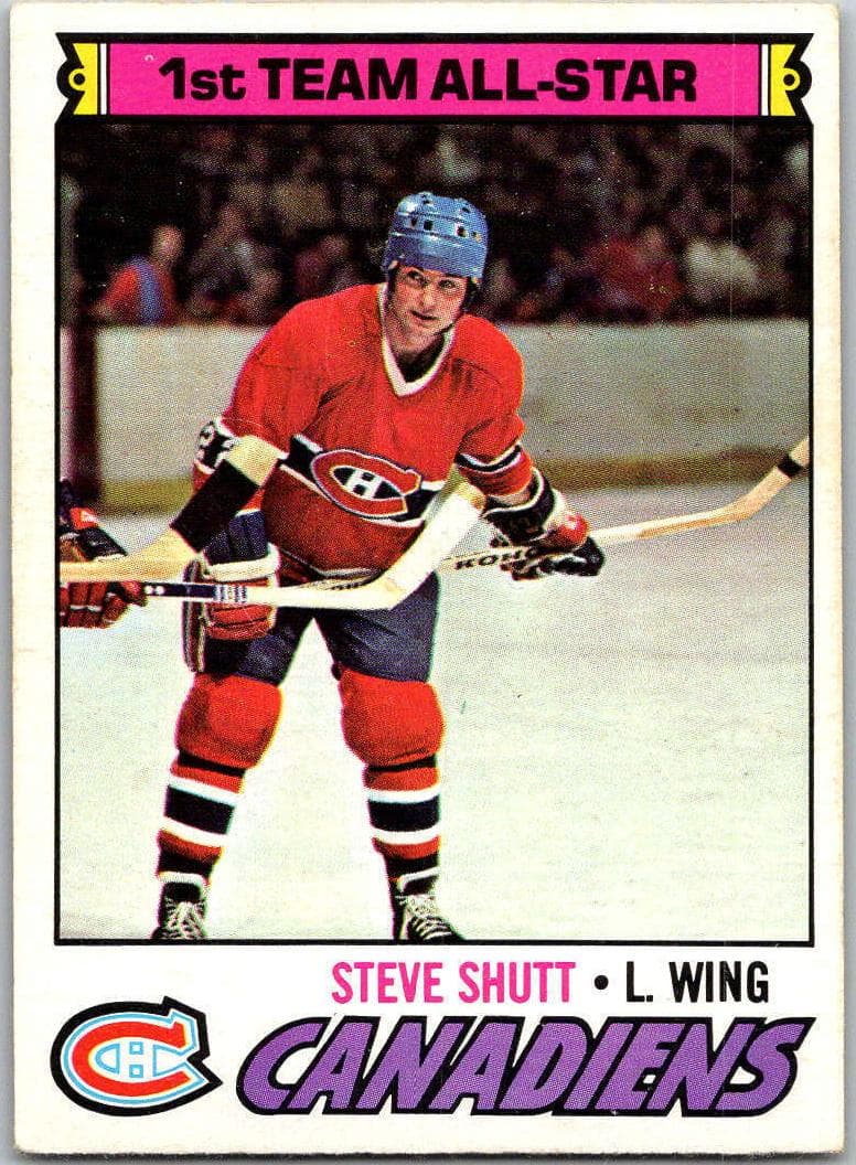 Steve Shutt 1977 topps O-Pee-Chee