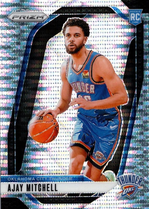 Ajay Mitchell trading card