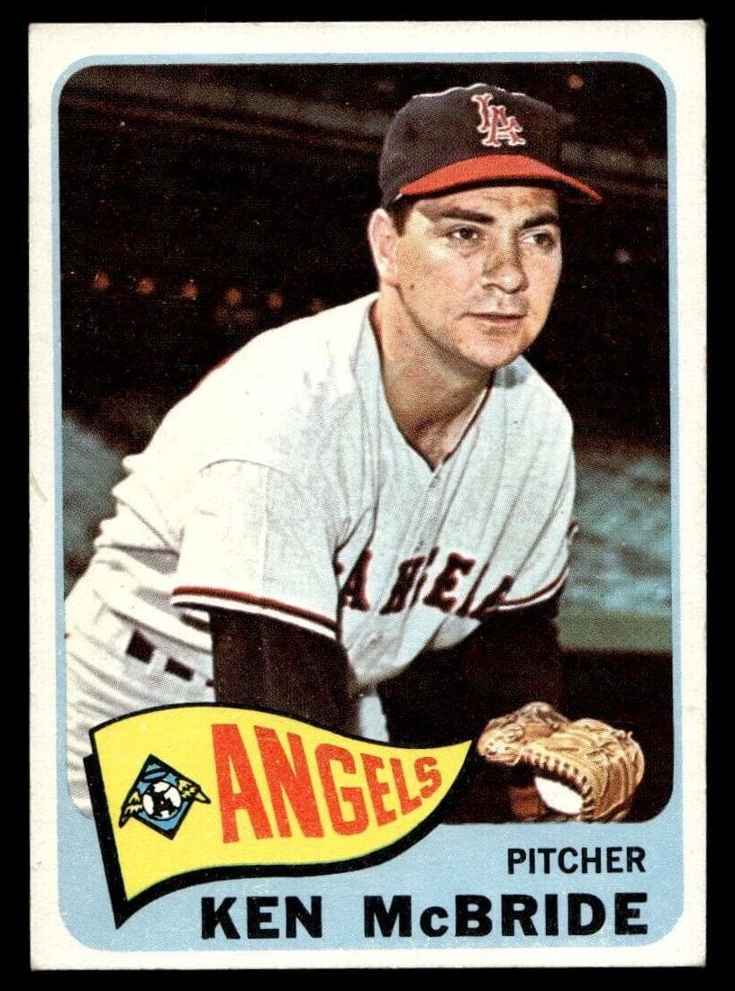 Ken McBride 1965 topps Topps