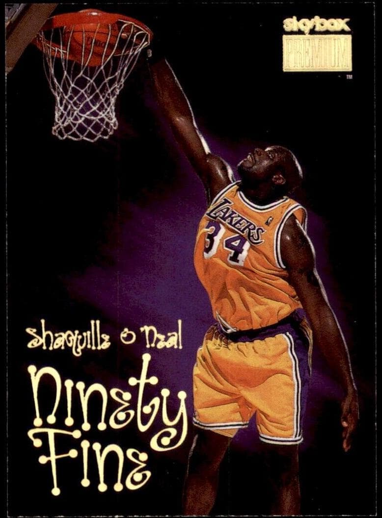 Shaquille O'Neal 1998 fleer