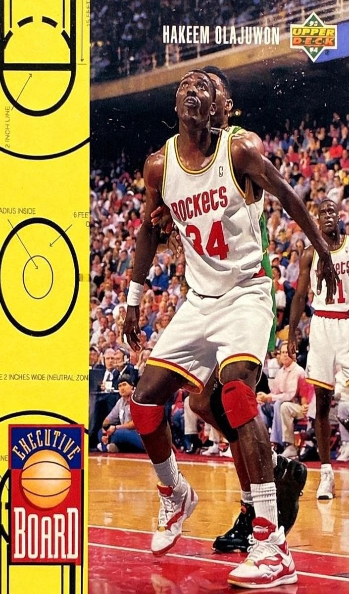Hakeem Olajuwon 1993 upper-deck