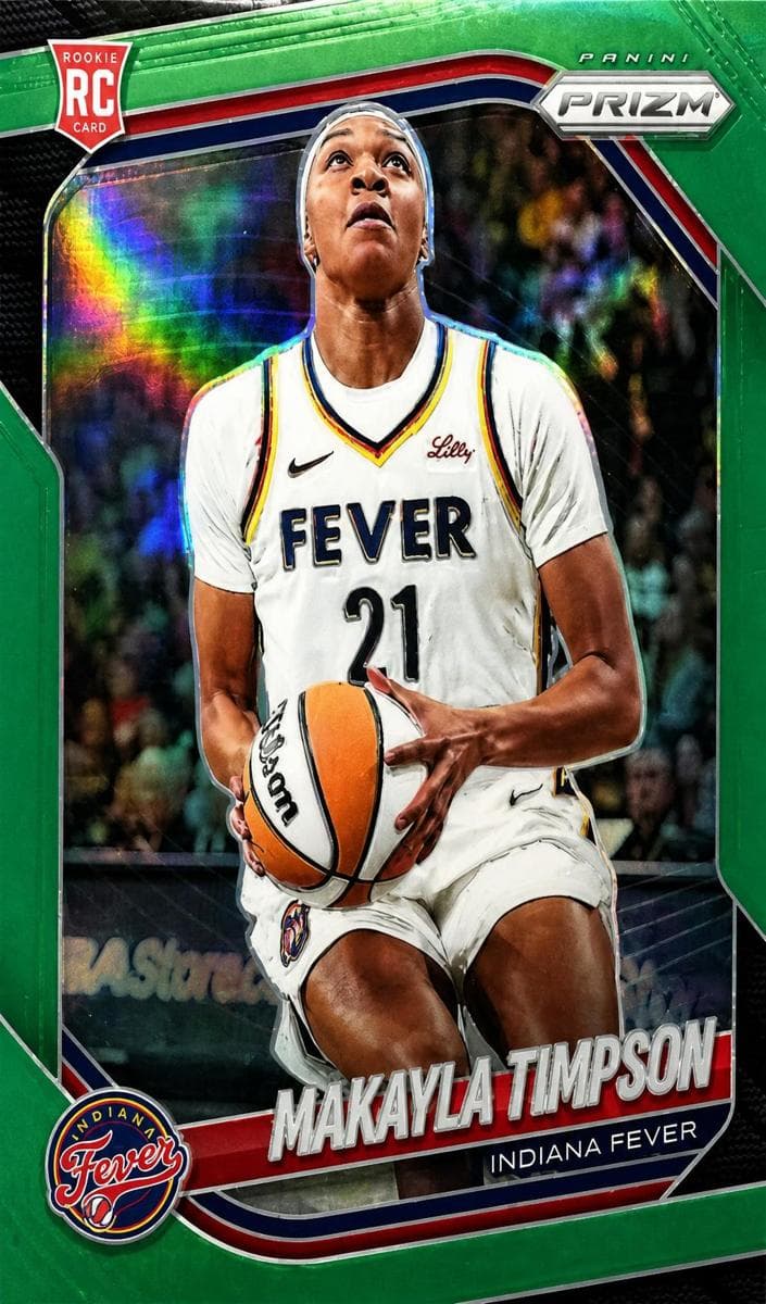 Makayla Timpson trading card