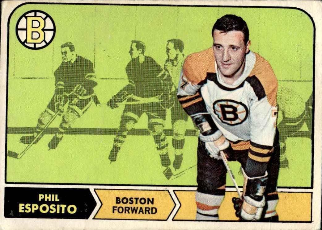 Phil Esposito 1968 topps O-Pee-Chee