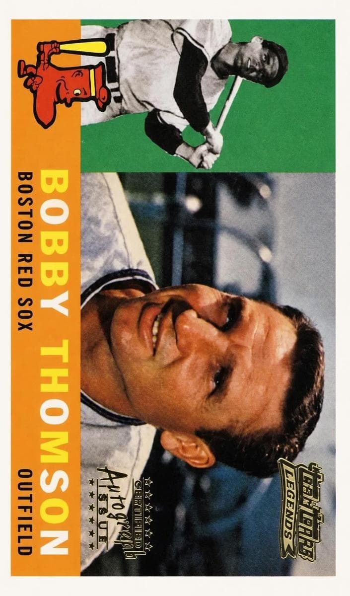 Bobby Thomson 2001 topps