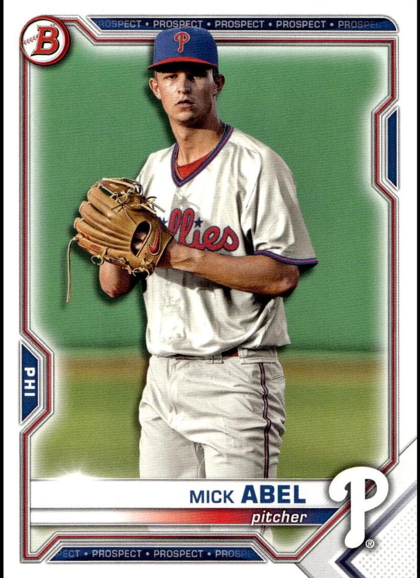 Mick Abel 2021 bowman Bowman Draft