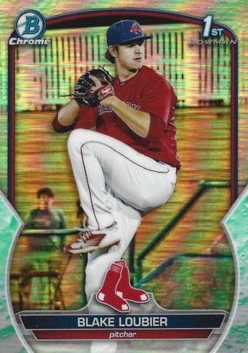 Blake Loubier trading card