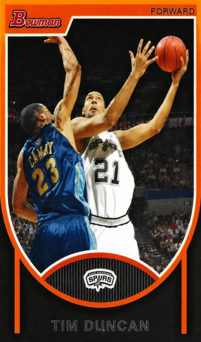 Tim Duncan 2007 bowman