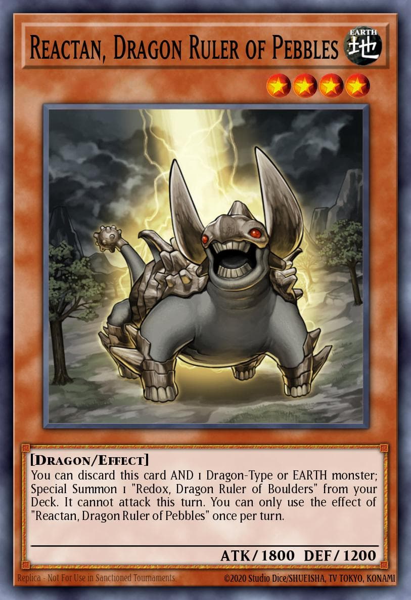 Reactan, Dragon Ruler of Pebbles 2025 Yu-Gi-Oh! Battles of Legend: Monster Mayhem