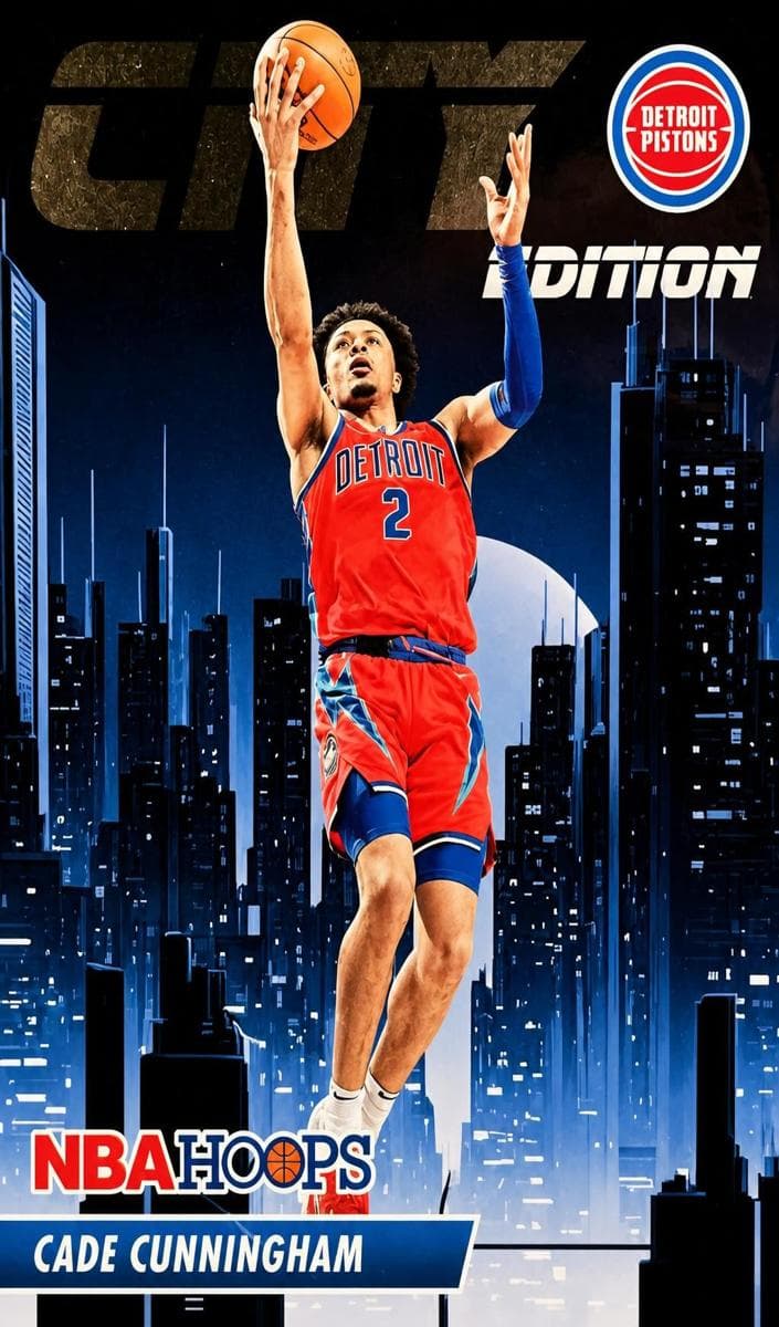 Cade Cunningham 2023 panini Hoops