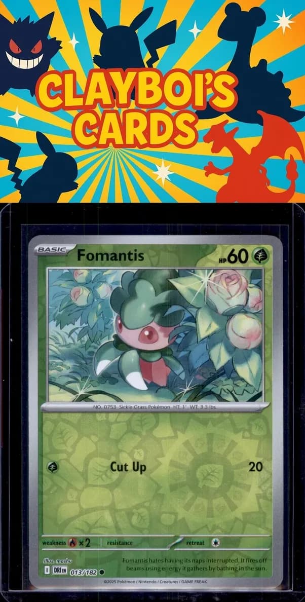 Fomantis trading card