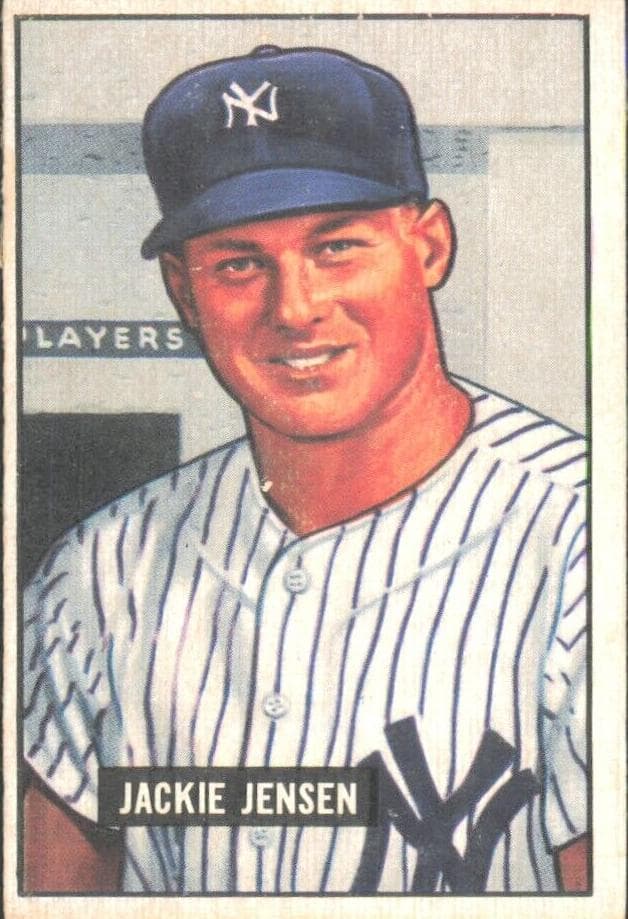 Jackie Jensen 1951 bowman
