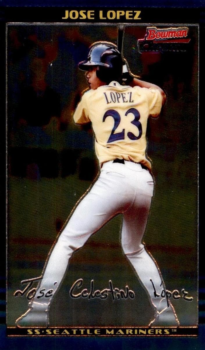 Jose Lopez 2002 bowman Bowman Draft Picks & Prospects
