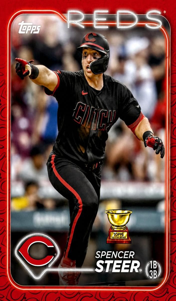 Spencer Steer 2024 topps Topps