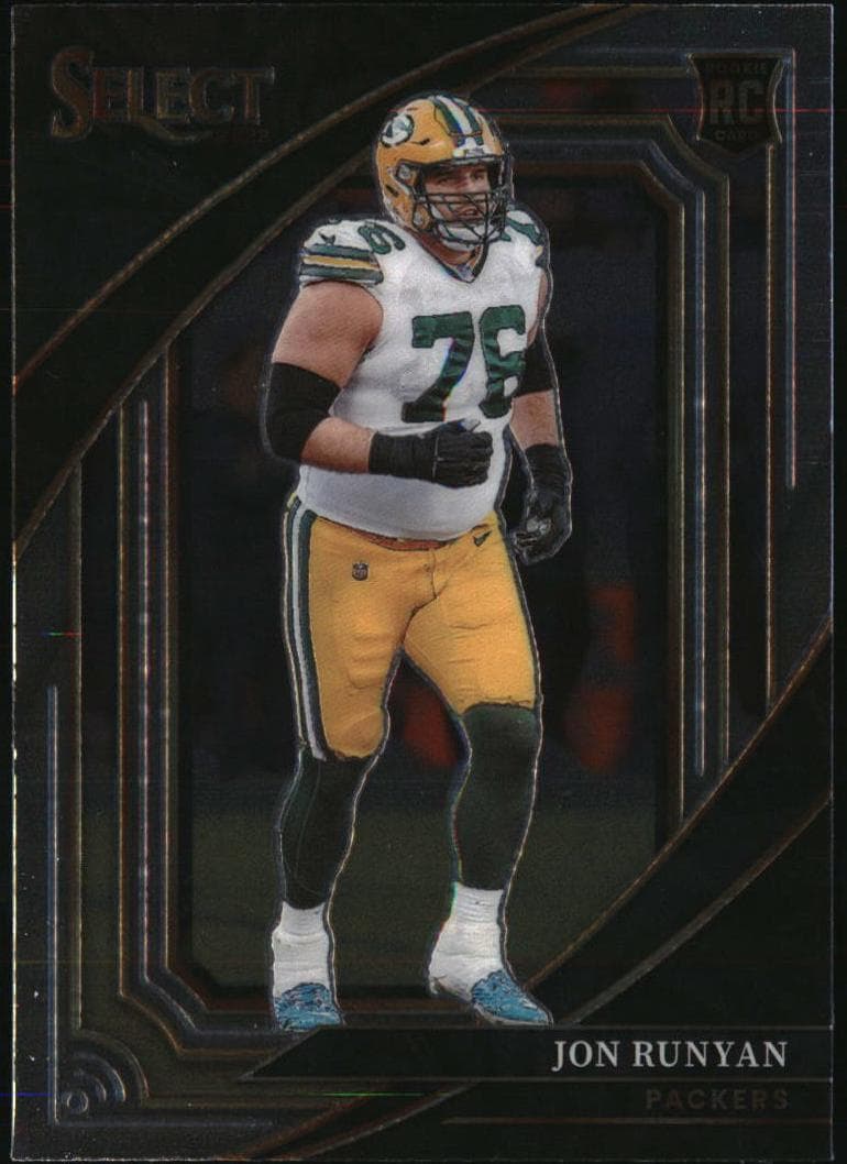 Jon Runyan trading card