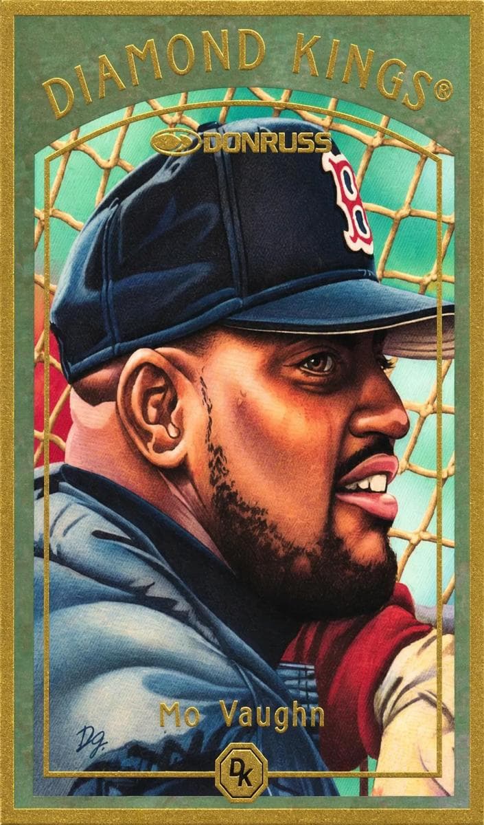 Mo Vaughn 1997 panini Donruss