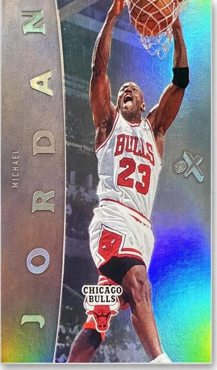 Michael Jordan 2006 fleer E-x