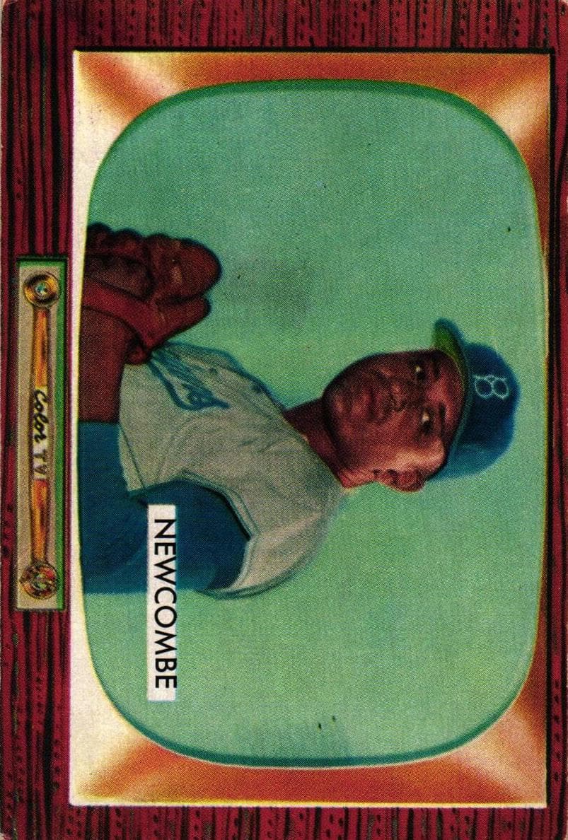 Don Newcombe 1955 bowman Bowman