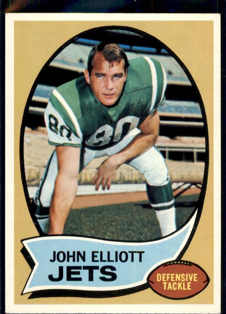 John Elliott 1970 topps Topps
