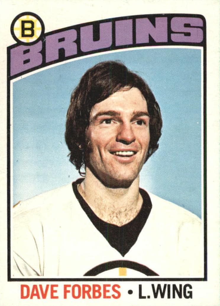 Dave Forbes 1976 topps Topps