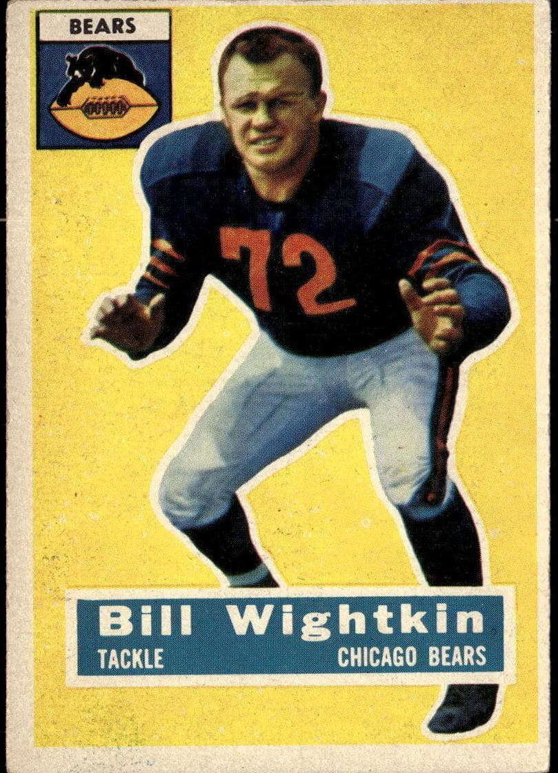Bill Wightkin 1956 topps
