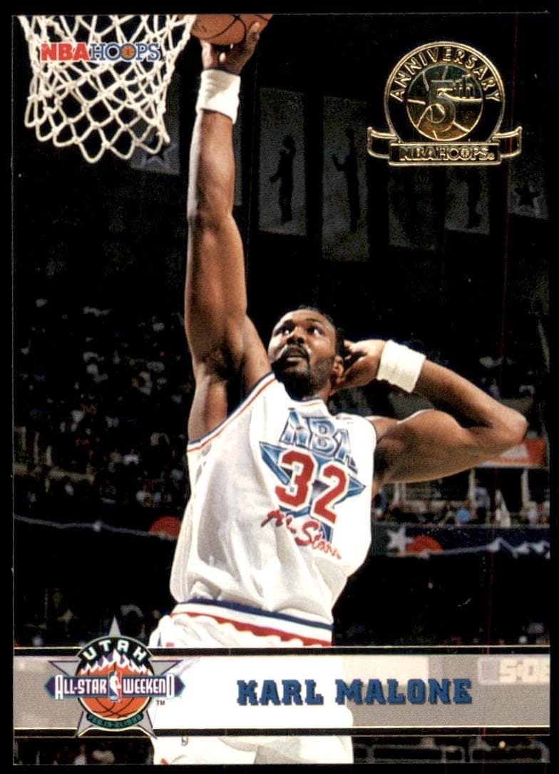 Karl Malone 1993 panini Hoops