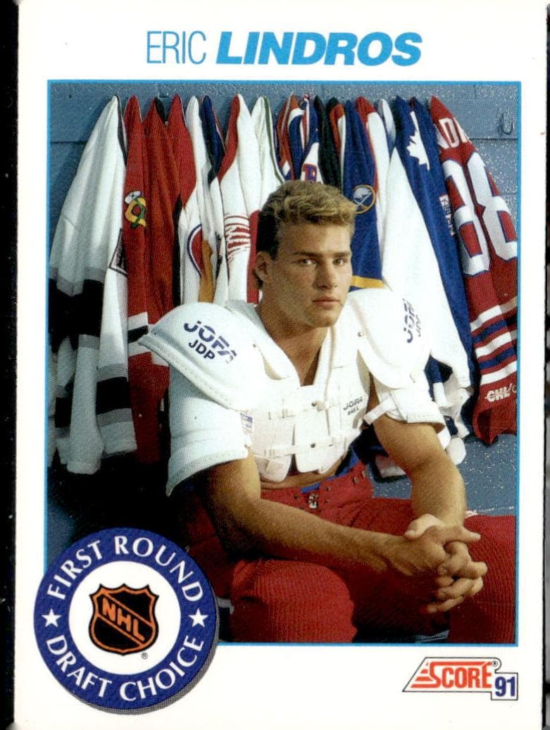 Eric Lindros 1991 score American