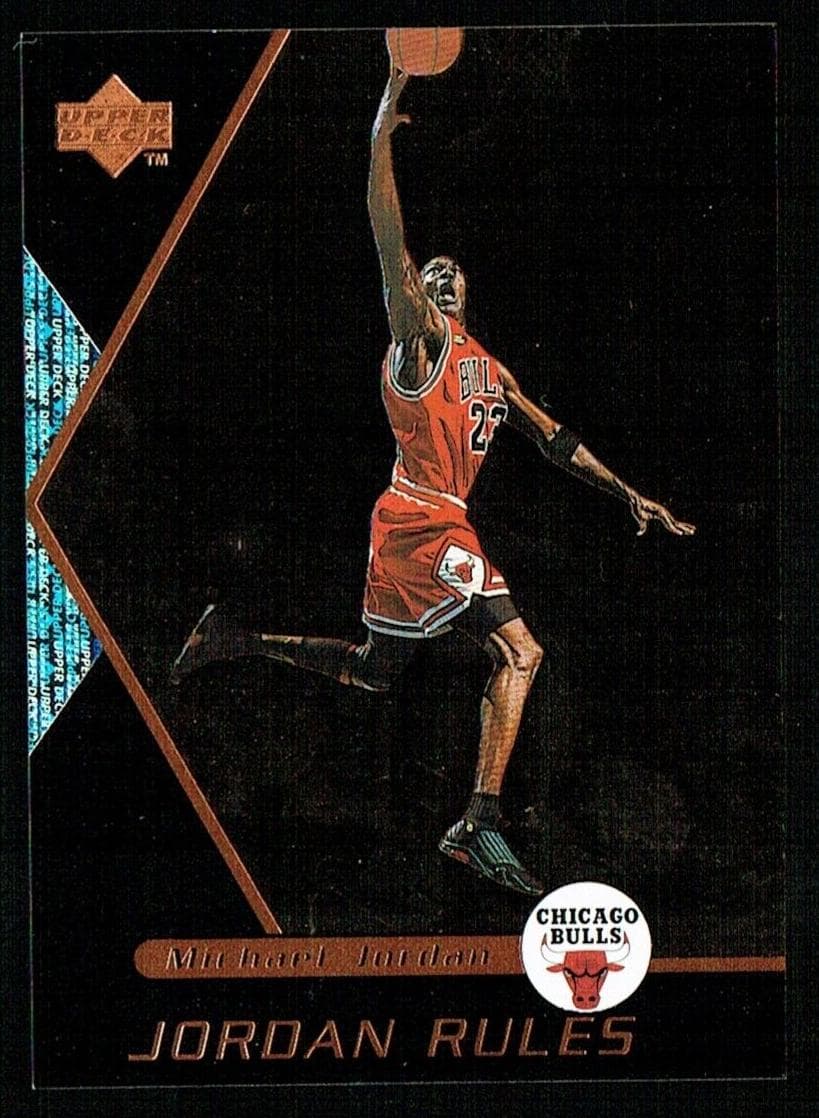 Michael Jordan 1998 upper-deck Ovation
