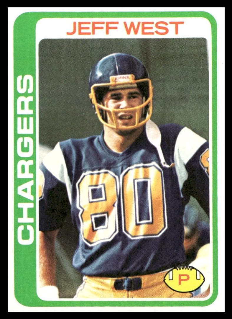 Jeff West 1978 topps Topps
