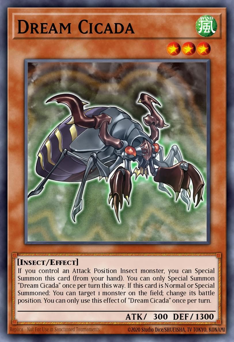 Dream Cicada 2022 Yu-Gi-Oh! Battles of Legend: Crystal Revenge