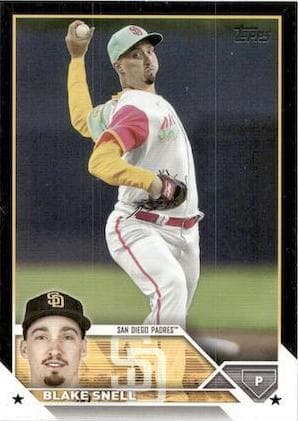 Blake Snell 2023 topps Topps
