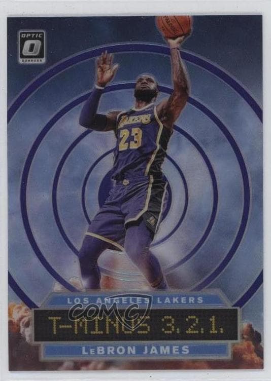 LeBron James 2019 panini Donruss Optic