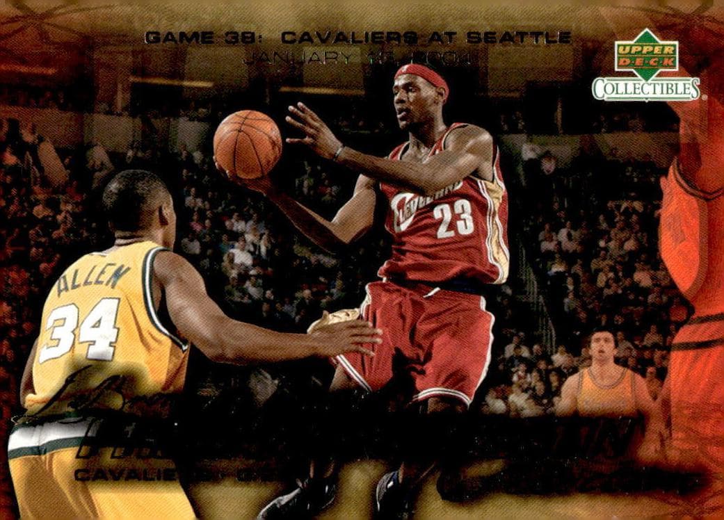 Lebron James 2004 upper-deck Collectibles Lebron James Freshman Season