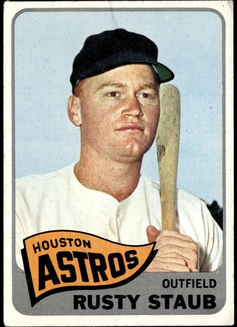 Rusty Staub 1965 topps